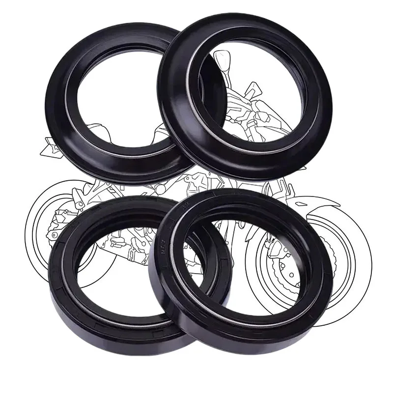 

Сальник/пыльник передней вилки мотоцикла 41x53x8/10.5 для Suzuki GS500 GSF650 GSF650N GSF650S BANDIT AN650 BURGMAN GS 500 GSF AN