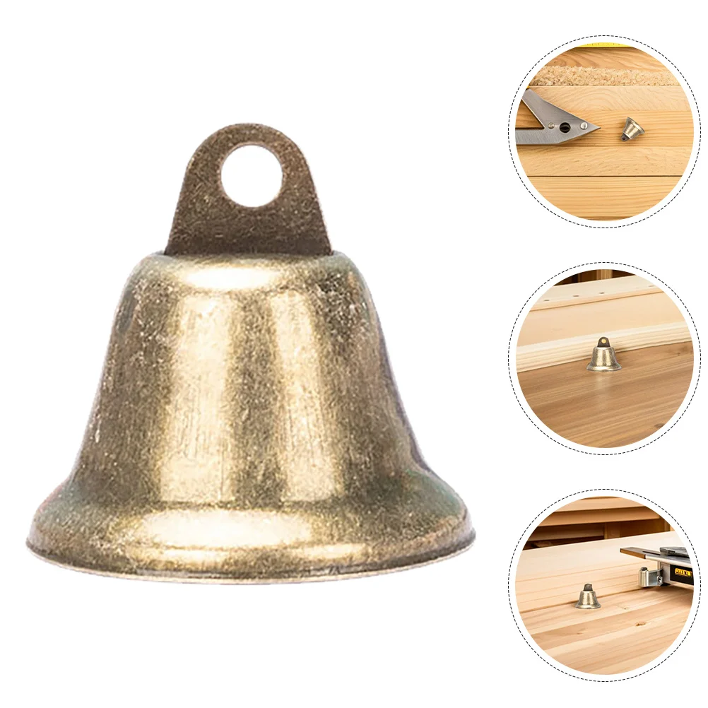 

36Pcs Vintage Bronze Bells Thickened 38Mm Iron Hanging Bells Retro Door Decor Craft Wedding Favor Rustic Sound