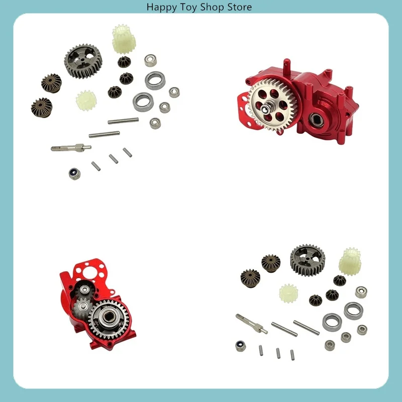 

Металлический обновленный комплект шестерни и подшипников задней коробки передач для WLtoys 244016 1/24, запасные части для радиоуправляемых автомобилей