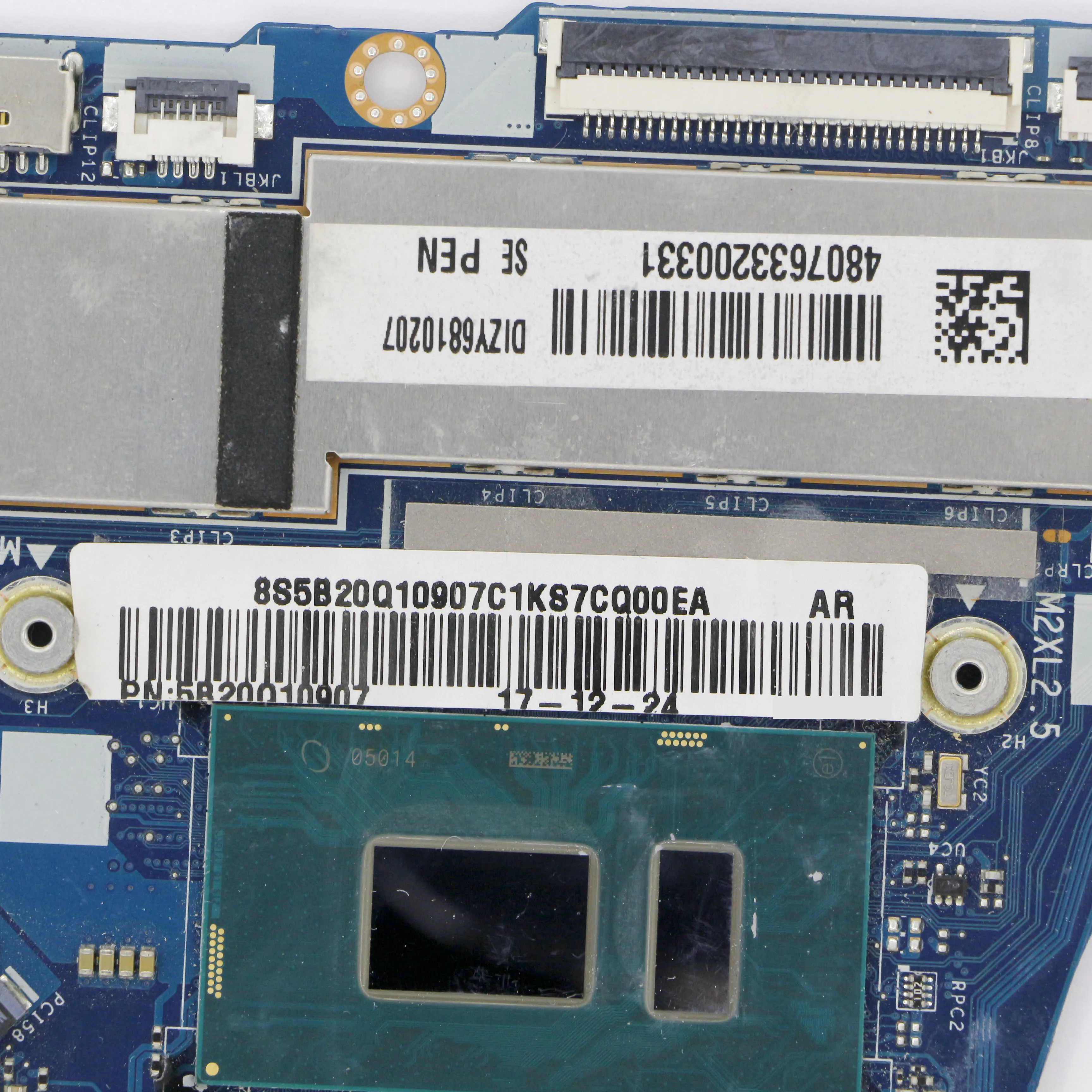 Imagem -03 - Placa-mãe Uma para Lenovo 5b20q10907 La-e551p w I58250u 8gb Lenovo Yoga 72013ikb