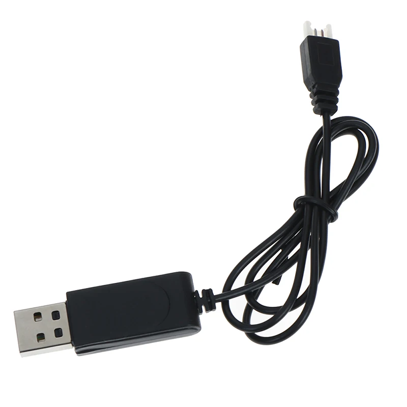 Cable de carga USB para Dron de control remoto, cargador de batería de litio de 3,7 V, enchufe USB para cuadricóptero, juguete eléctrico, 1 unidad