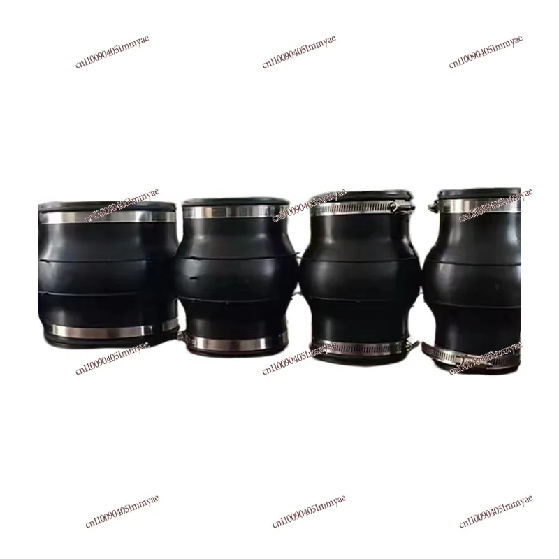 Flexible rubber joint, flanged rubber soft connection, water pump pipeline shock absorption expansion joint, manufacturer