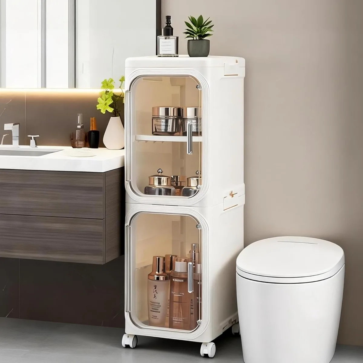 bathroom-storage-cabinet-organizer-cart-slim-rolling-rack-space-saving-shelf-narrow-plastic-movable-home-kitchen-laundry