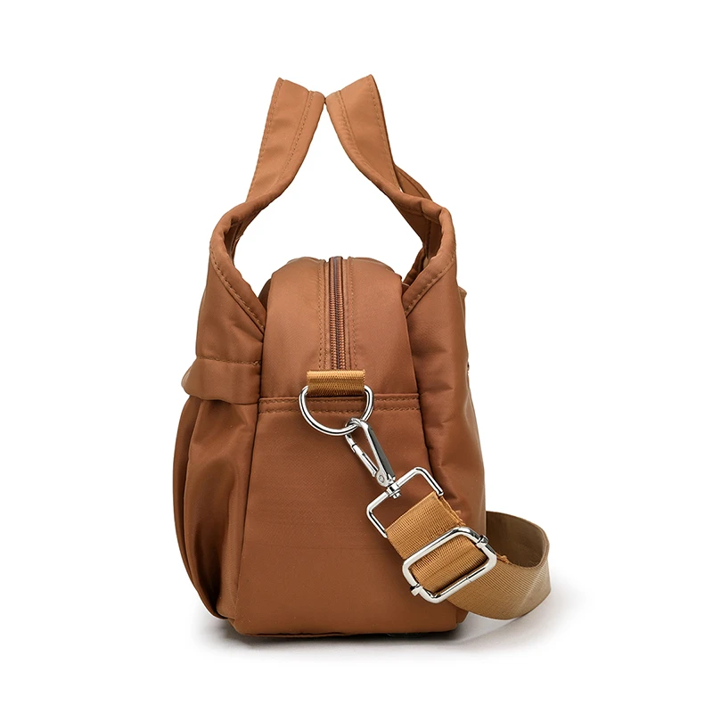 Damen-Handtasche mit großem Fassungsvermögen, leichte Nylon-Umhängetasche, Handtasche, Crossbody-Tasche, Tragetasche für den täglichen Gebrauch – Detail 3