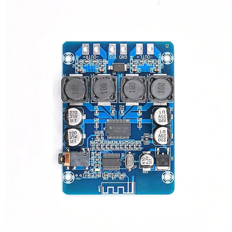 B92B-5X XH-M314 Bluetooth Digital Power Amplifier Board TPA3118 Dual 45W Audio Module AUX Decoding