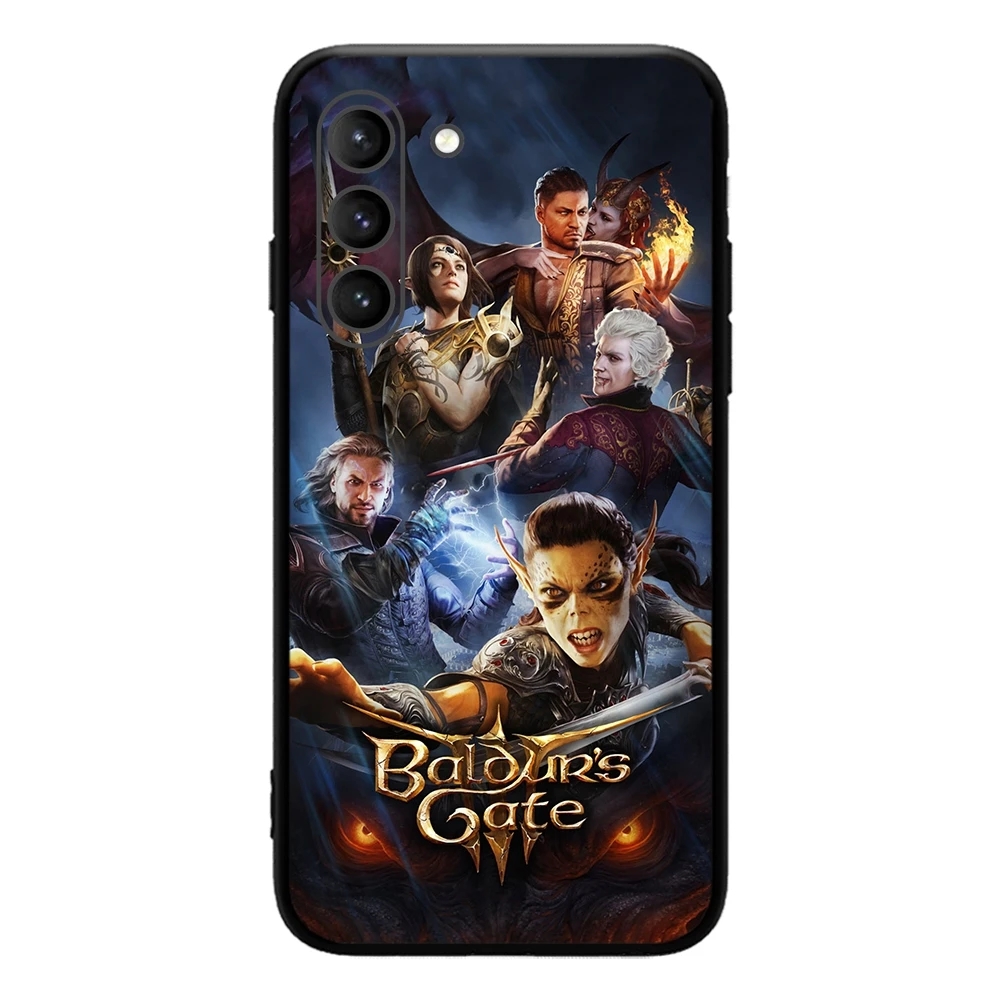 Baldur's Gate III BG3 Phone Case For SAMSUNG Galaxy S23 Ultra S22+ S21 FE S20 A54 note20Plus A53