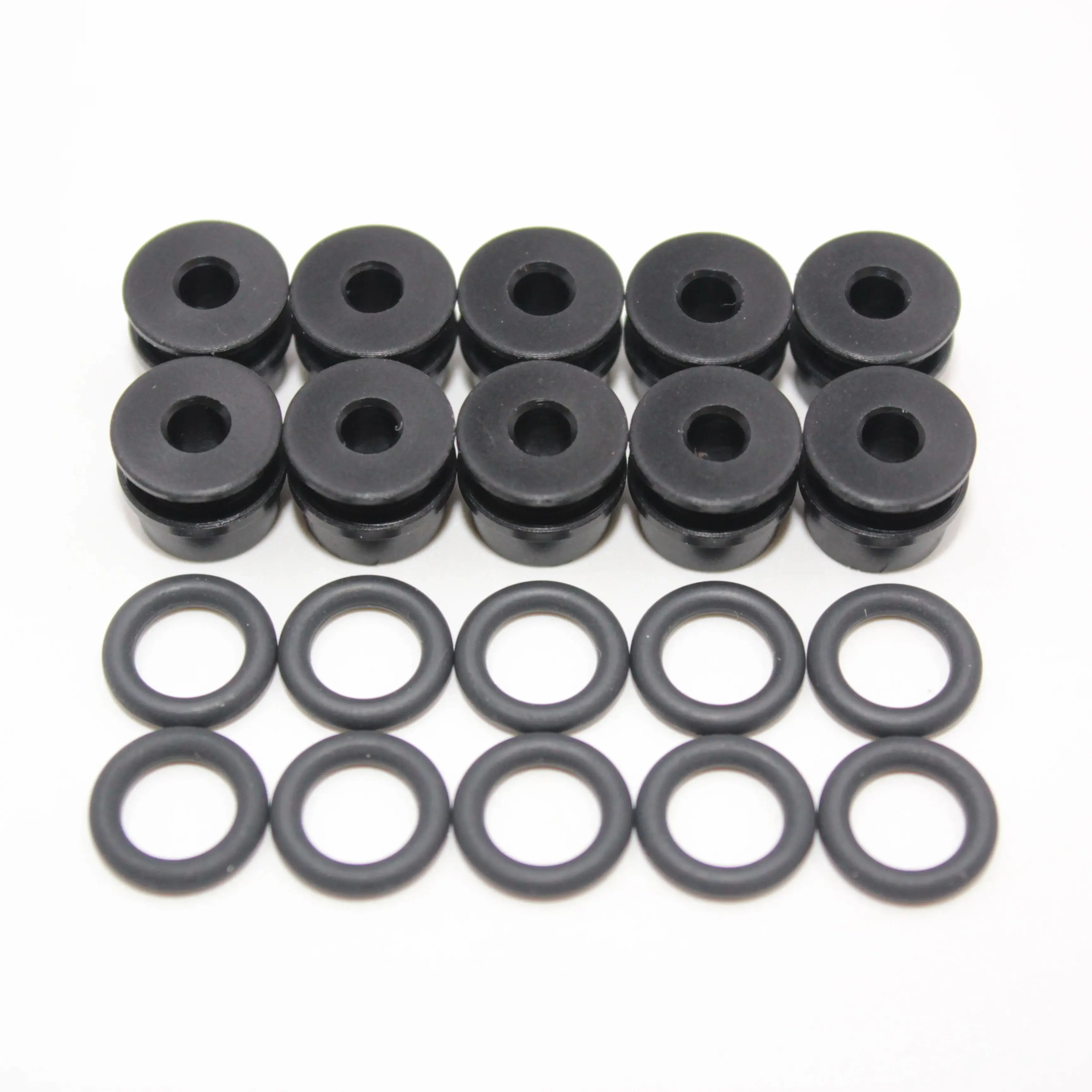 Aftermarket 10 Sets 249990 Polycarballoy Side Seal Kit for Fusio Air Purge AP Spray Gun 277298