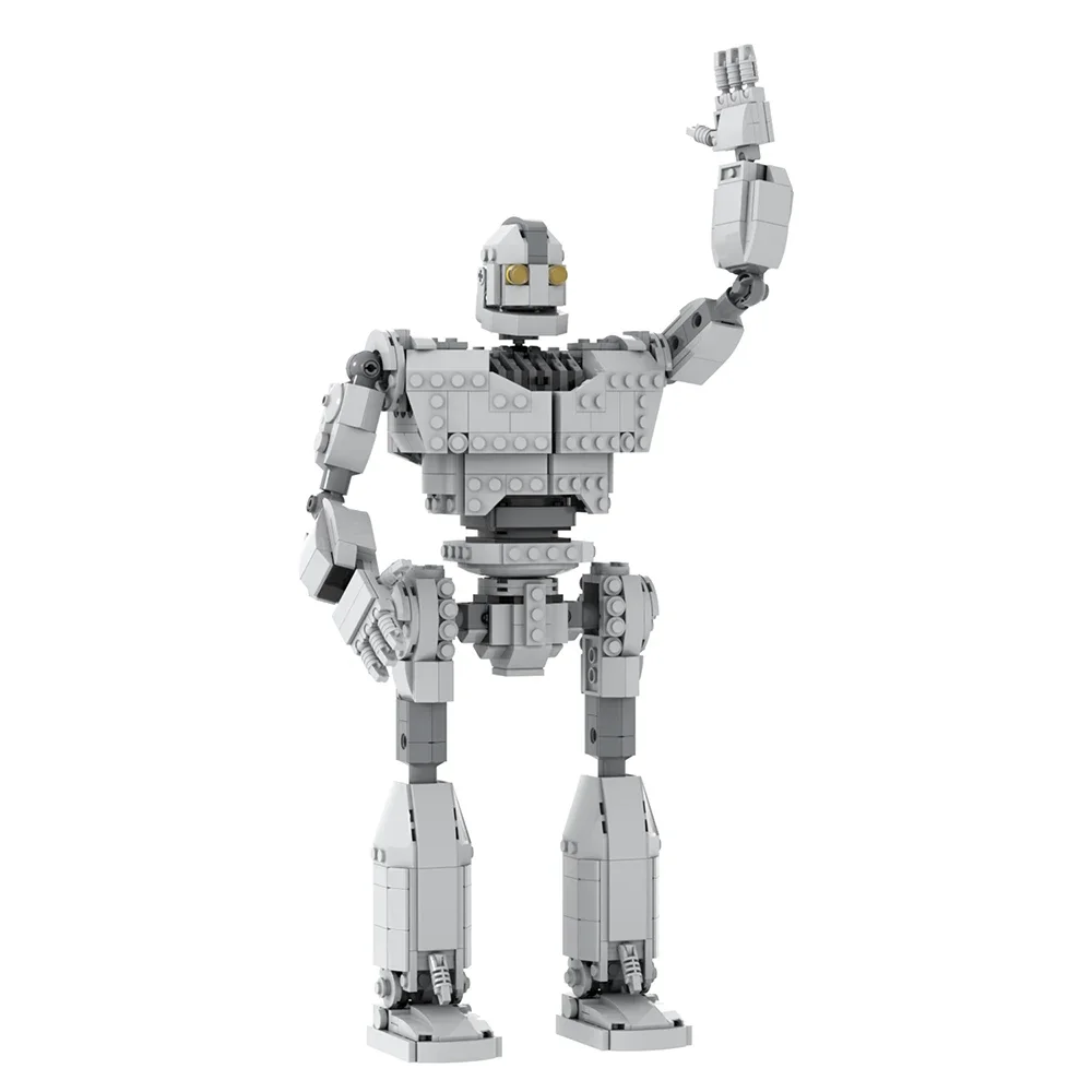 790Pcs MOC Mechanical Iron Robot Building Blocks Classic Movie Giant Bricks Game Assemble Toys For Children DIY Birthday Gifts