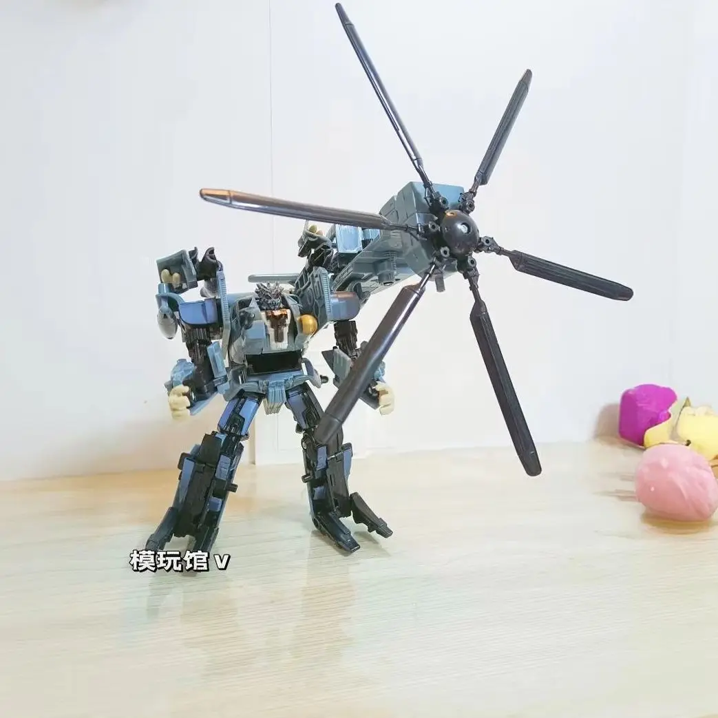 

Children's toy transformation robot 07 movie 1 V-class helicopter toy figurine model