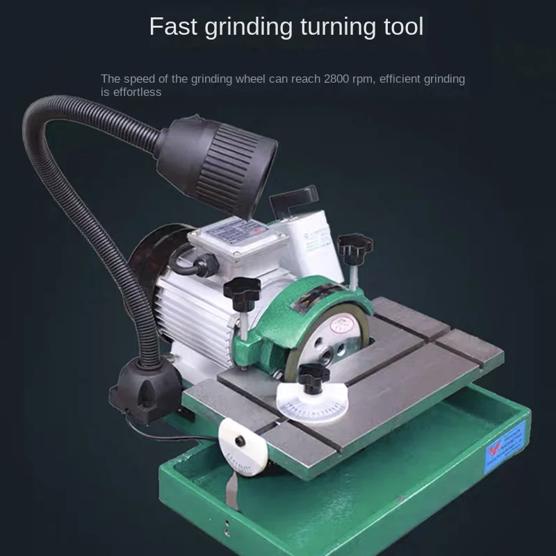 High Power CNC Boring Knife Sharpener, Turning Tool Sharpener, Carboneto de Aço Branco, Moedor, Afiação, Resistente Ao Calor, 370W, 220V, 380V, 2800rpm