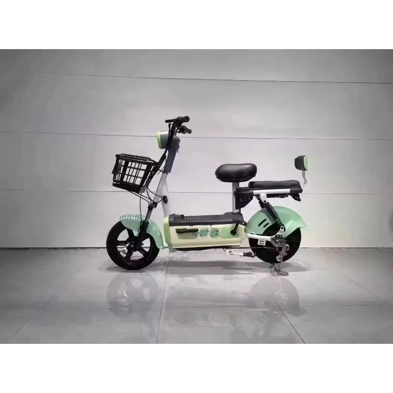 High-end New Color Electric Bicycle 14 Inch Vacuum Tire 48V High Carbon Steel For Sale