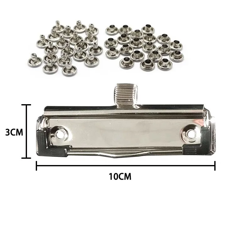 2PCS Pen Holder Clips For Clipboards 100/120mm