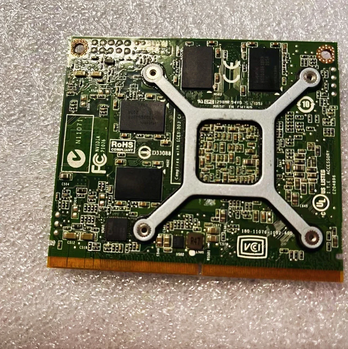 

Видеокарта для ноутбука, графический процессор 2G, N12P-Q3-A1, HP 8540W, 8540P, 8560W, Dell M4600, M4700100%