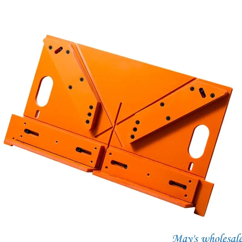 

Heavy Duty 45 90 Degree Miter Cutting Base Plate For Renovations Projects Compatible for Aluminum Miter Cutting Machines 448A