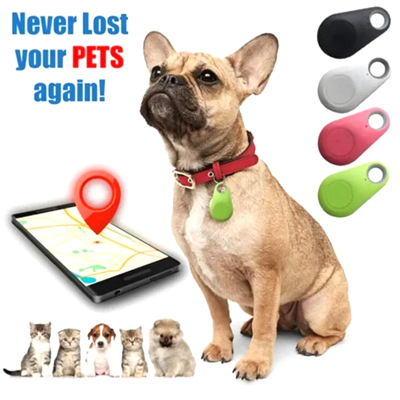 Mini GPS Mobile Bluetooth 5.0 Tracker Anti-Lost Device Round Anti-Lost Device Pet Kids Bag Wallet Tracking Smart Finder Locator