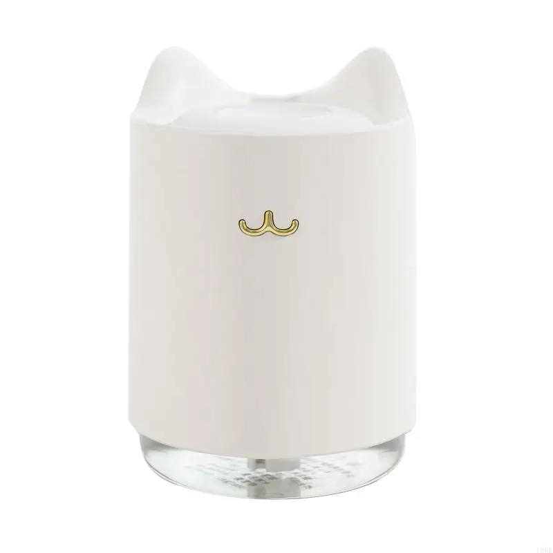 L8RE – humidificateur à brume fraîche, chat mignon, USB, personnel bureau, avec LED, lumière d diffuseur d'huiles