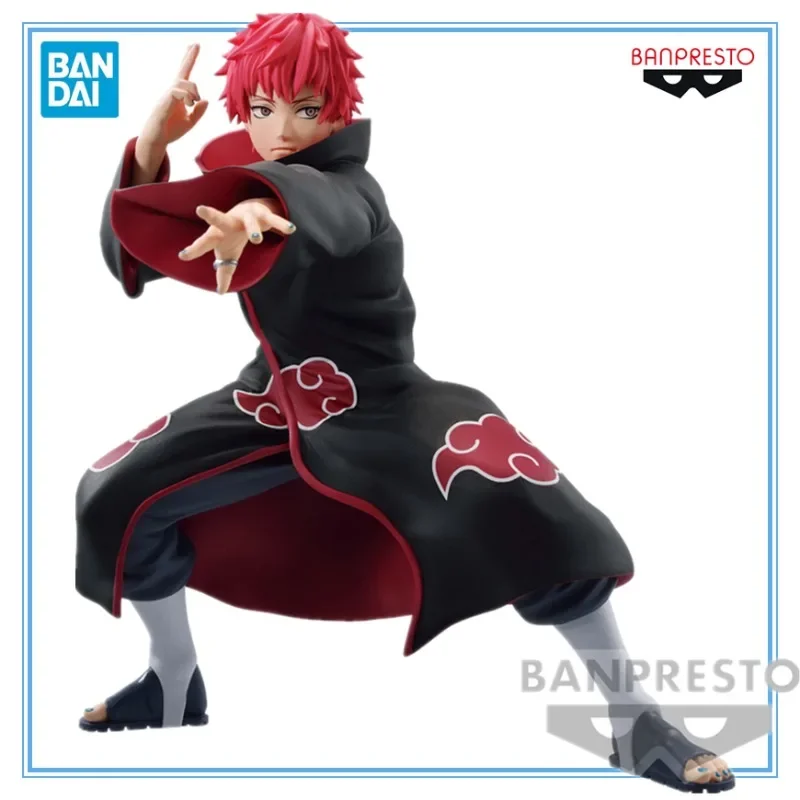 Bandai – figurines originales étoiles vibrantes, dessin animé Naruto Shippuden Sasori Deidara, modèle en boîte, jouet d'ornements, cadeau, en Stock