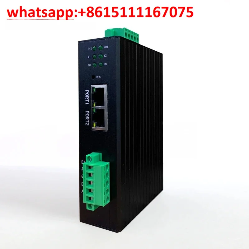 Profinet To MODBUS RTU Rs485 Gateway Communication Protocol Bus Bridge Acquisition Module Pn Converter