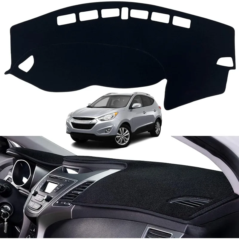 

For Hyundai Tucson 2016 2017 2018 Protector Sunshield Car Dashboard Avoid Light Pad Instrument Platform Cover Carpets Accessorie