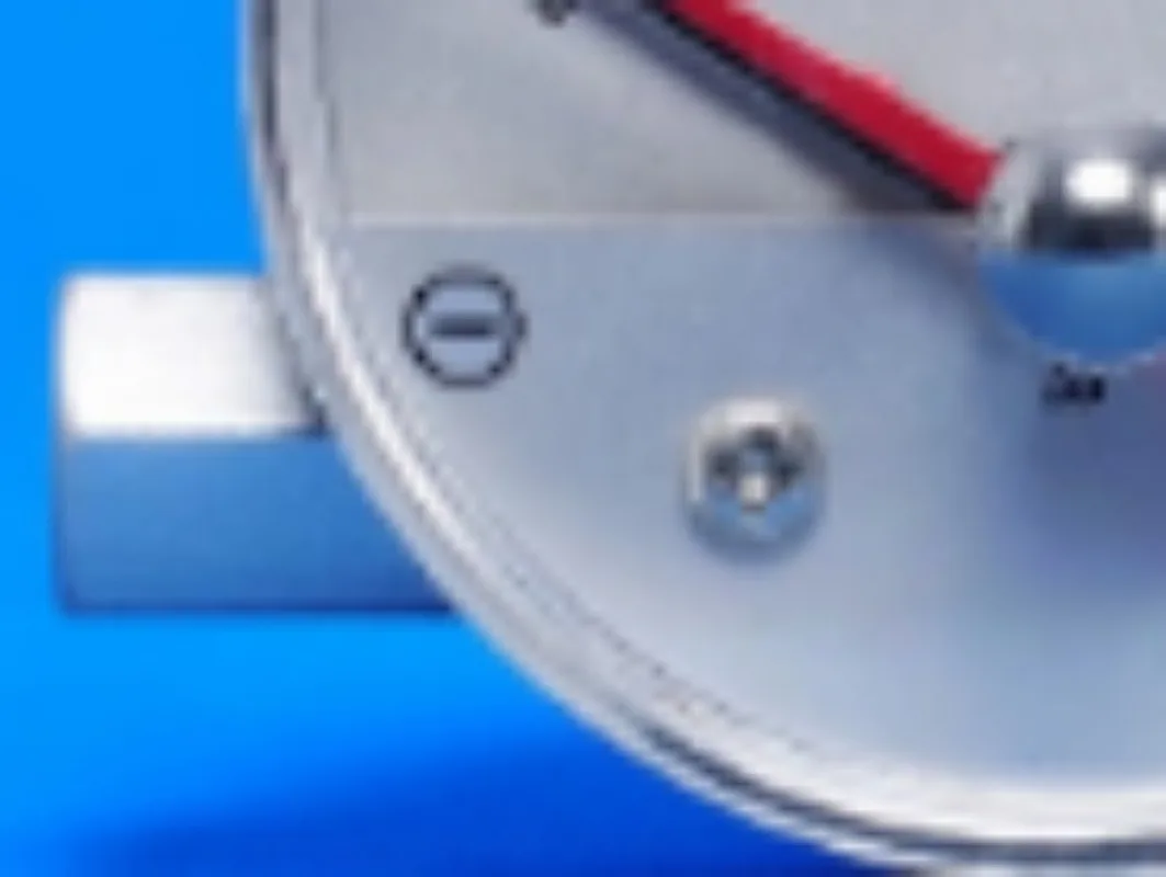0-10kPa Gas Differential Pressure Gauge, 100mm Dial Filter Differential Pressure Meter for Compressed Air Natural Gas Line