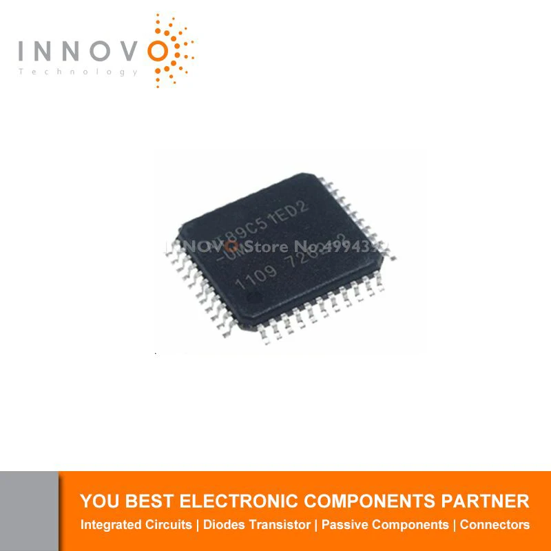 

INNOVO 2pcs/lot AT89C51ED2-RLTUM AT89C51ED2 QFP-44 Free shipping New original