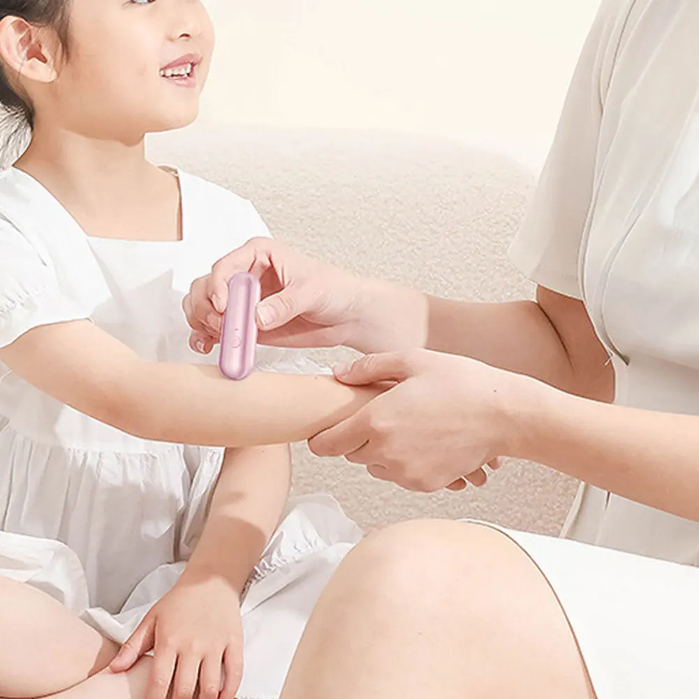 

Электронная ручка от укусов комаров, натуральная тепловая ручка от укусов комаров, электрический зажигатель от укусов насекомых без химикатов для кемпинга, путешествий на открытом воздухе