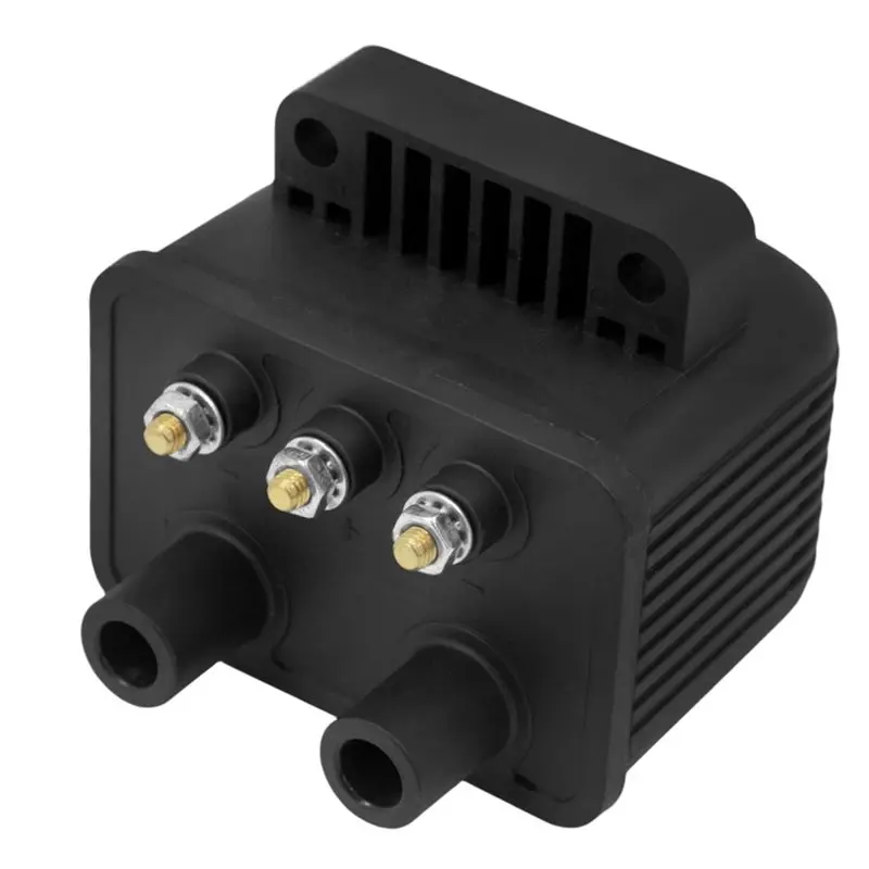 For Touring Softail Dyna Sportster Chopper 1984-2003 3 Ohm Ignition Coil Single Fire 53-434 12V Ignition Coil