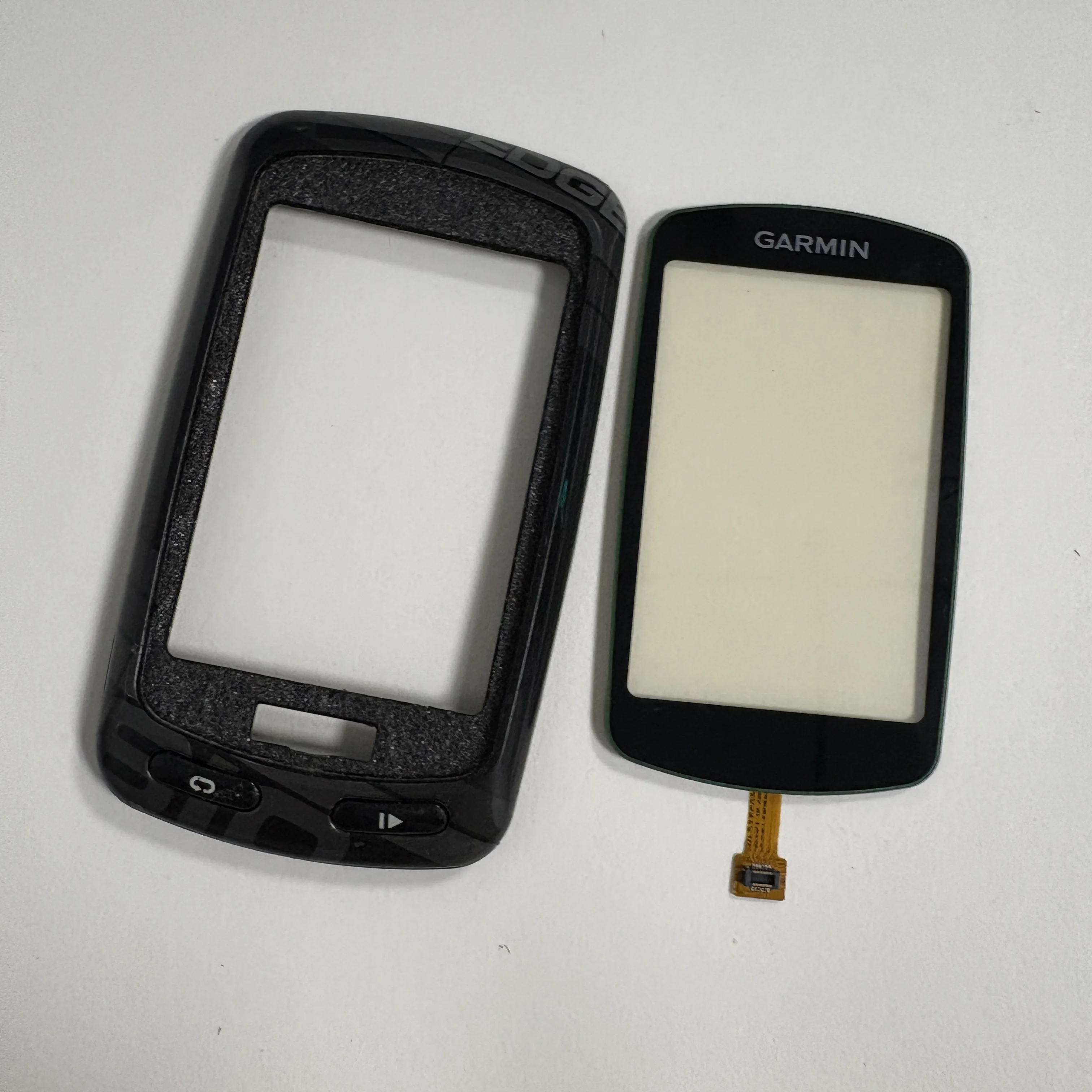 الغطاء الأمامي لـ Garmin Edge 800 Edge 810 إطار أمامي للتجول مع إصلاح بديل محمول بنظام تحديد المواقع الذي يعمل باللمس