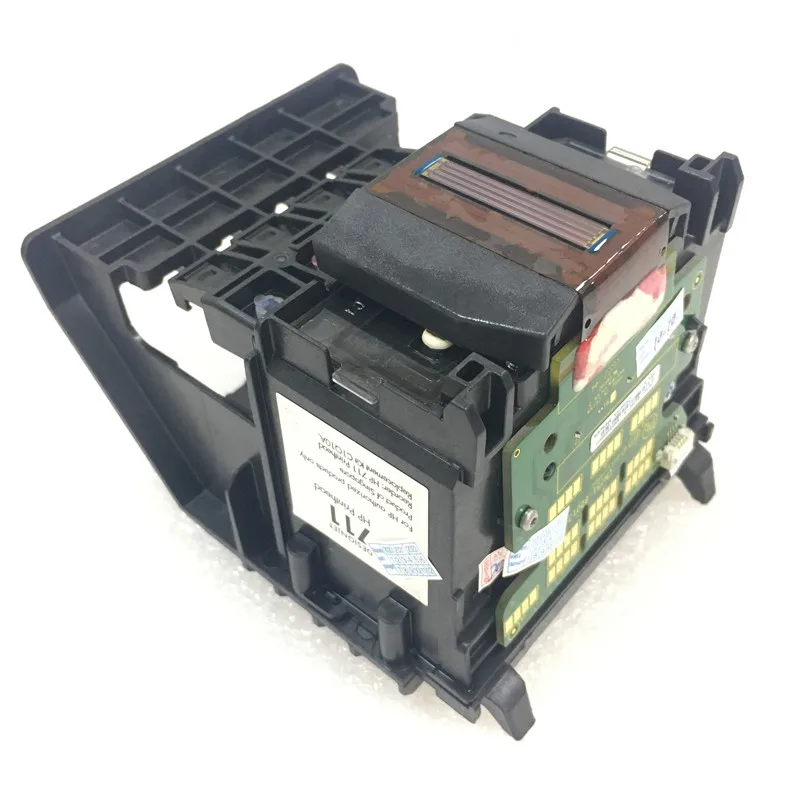 C1Q10A Printhead 711 Print Head For HP DesignJet T120 T125 T130 T520 T525 T530 Inkjet Printer Parts (With Connector and Holder)