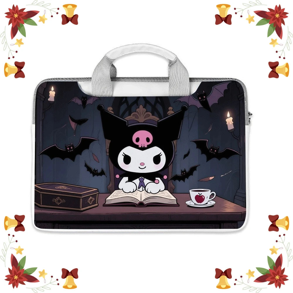 

Cartoon Hello Kitty Kuromi Portable Laptop Bag Protective Cover for Macbook 12 13.3 14 15.6 16 Inch Macbook Air ASUS Huawei Gift