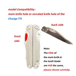 1 piece Aluminum Alloy Thumb Grip For Leatherman Charge TTI CNC DIY Accessories