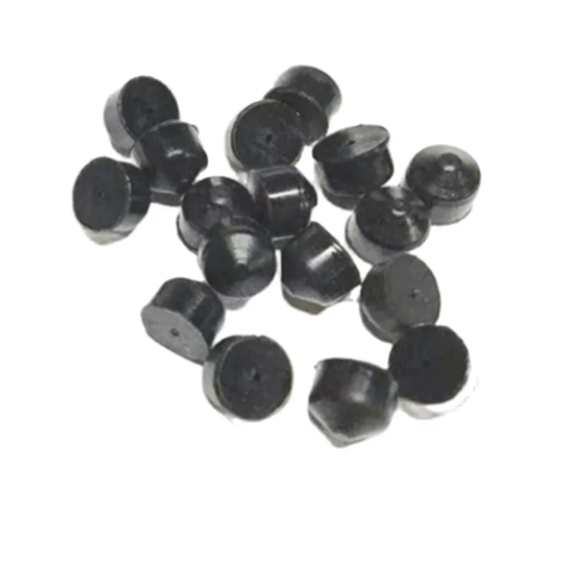 White/ Black Electrode Tube Rubber Seal Water Stopper 8*6mm 0.2 to 3.0mm for EDM Drilling Hole Machine 50PCS