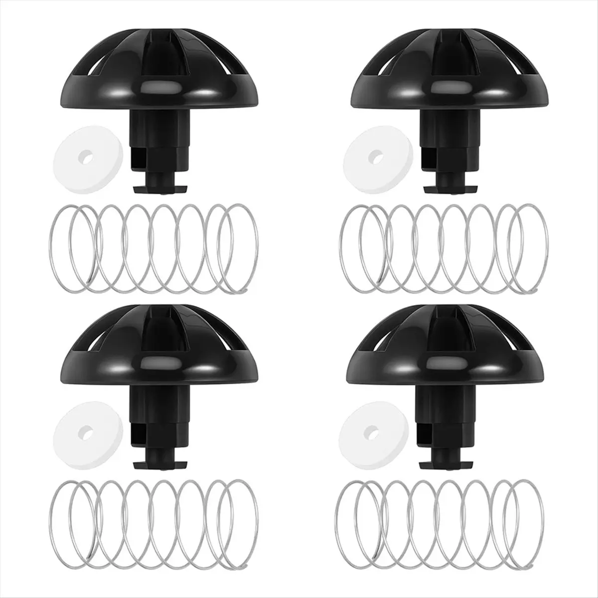 A88M 4 Set Coffee Machine Brew Basket Bottom Spring Loaded Stopper Kits for Parts 185774-000-000 112435-000-000