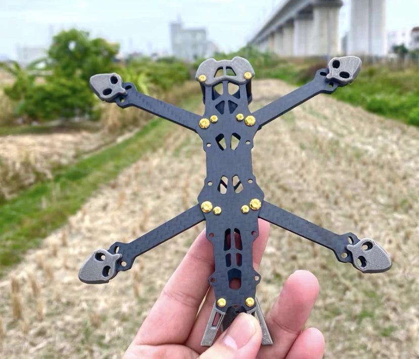 Mark 3 Mark3 mk3 3inch 145mm X Quacopter Drone Frame Kit 4mm Arm 3K Full Carbon Fiber for FPV Racing Freestyle  VISTA HD