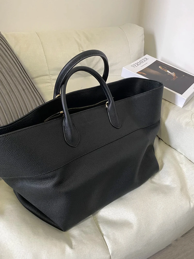 العلامة التجارية الجديدة تصميم حقائب النساء جلد طبيعي المرأة حقائب كتف جلد البقر النساء حقائب اليد أسلوب بسيط الصلبة حقائب امرأة