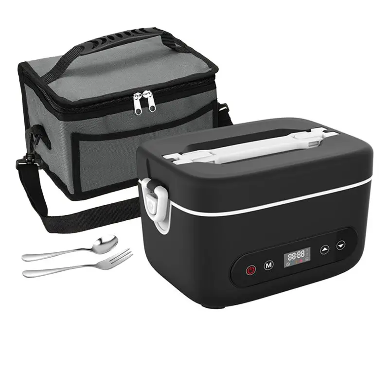 

A65Z Cordless Electric Lunch Box-Portable Food Warmer With 12000Mah Battery Capacity, 5-Sided Heating, For Office, Outdoors