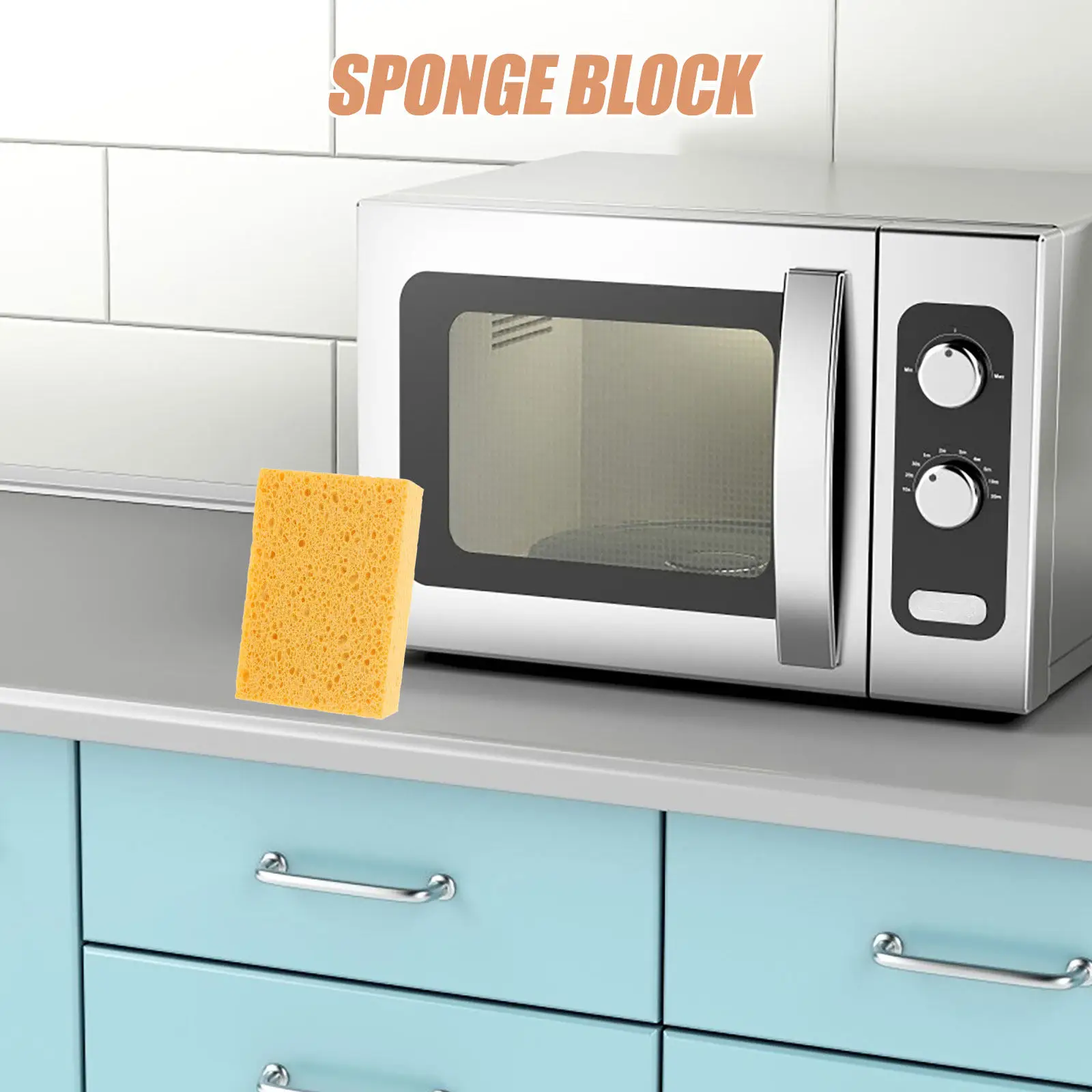 

Многофункциональная кухонная губка для чистки, многоразовая компактная губка для мытья посуды, для ежедневного использования, товары для уборки дома