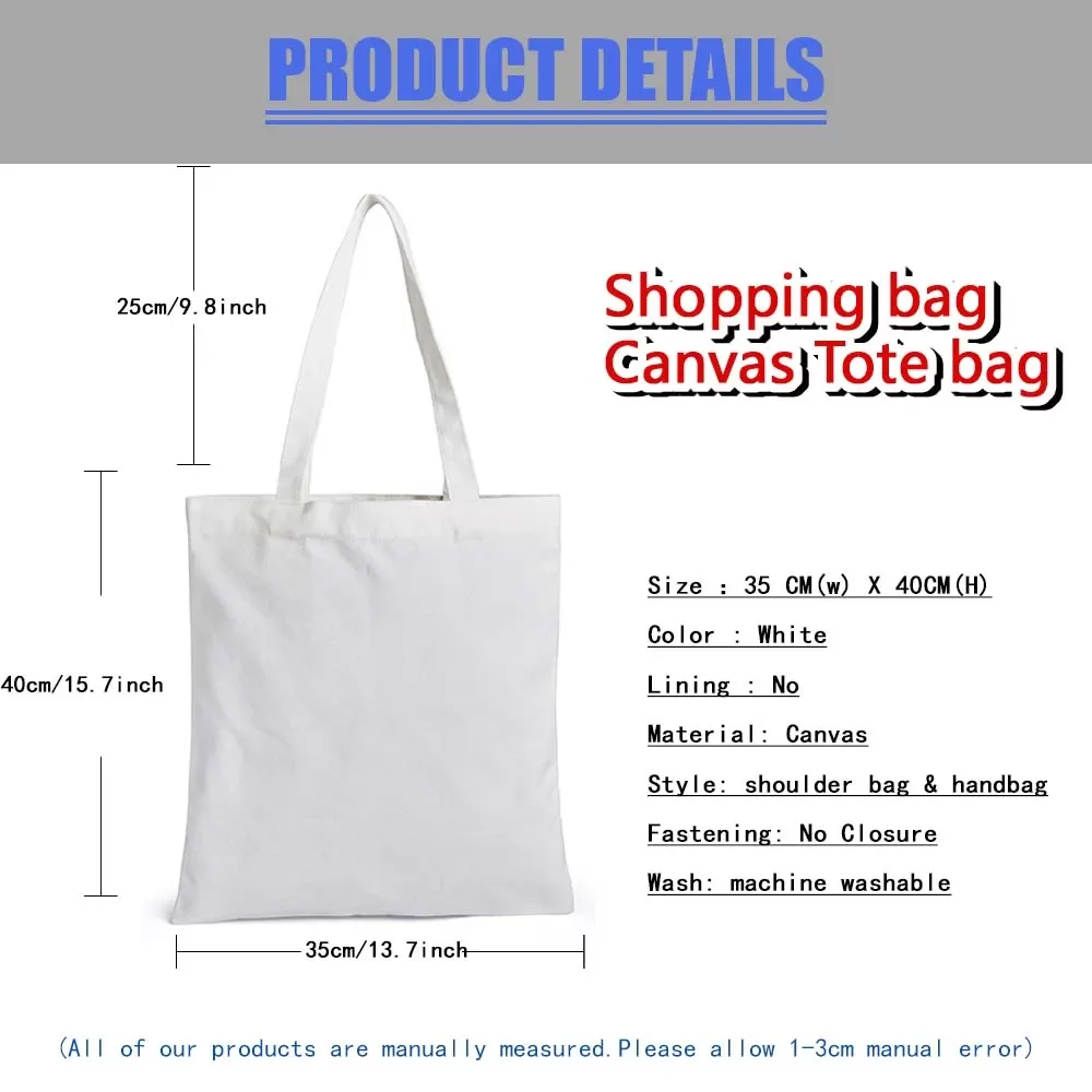 For Women Shoulder Bags Canvas Tote Bag Jungle Tiger  Letter Pattern Suitable for Daily Office School Trips Girl's Gift