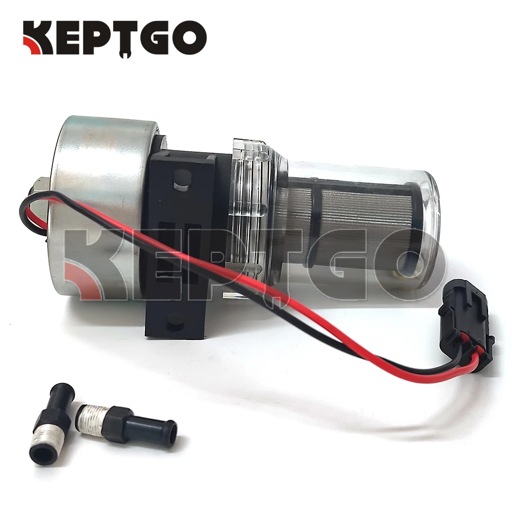 

41-7059 12V Transicold Filter Fuel Pump For Thermo King MD/KD/RD/TS/URD/XDS/TD/LND Carrier 30-01108-03 30-01108-01 417059