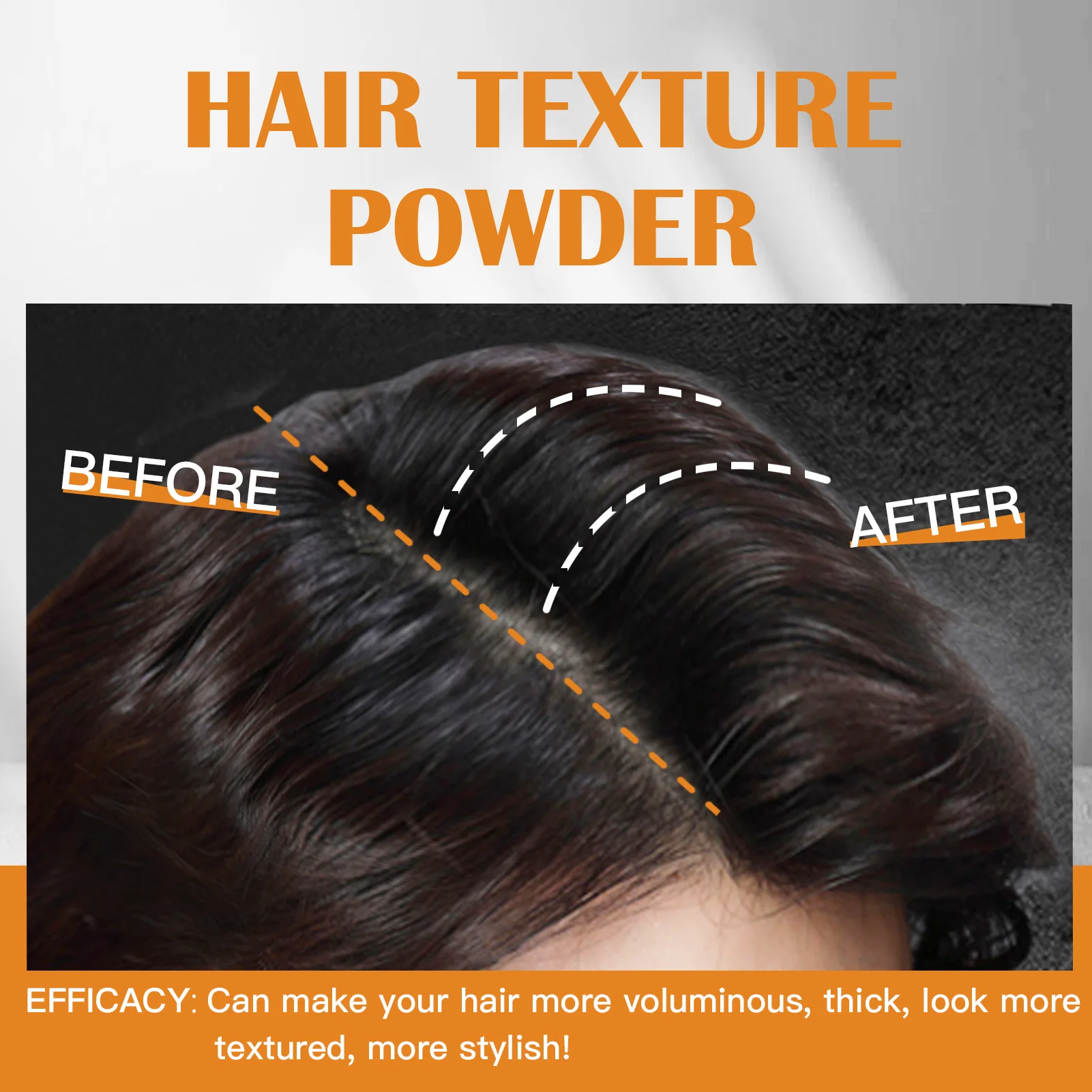 GOIPLE Hair Styling Powder Increase Volume Capturing Modeling Hairstyles Long-Lasting Texture Powders Spray Unisex