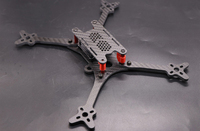 FLOSS 215 215mm Wheelbase FPV Racing Frame Low Weight High Durability Carbon Fiber Drone Rack for DIY Racing Drone RC Quadcopter