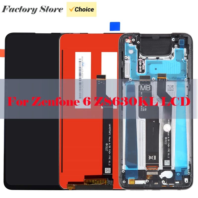 Screen Replacement for Asus Zenfone 6 ZS630KL I01WD 6.4