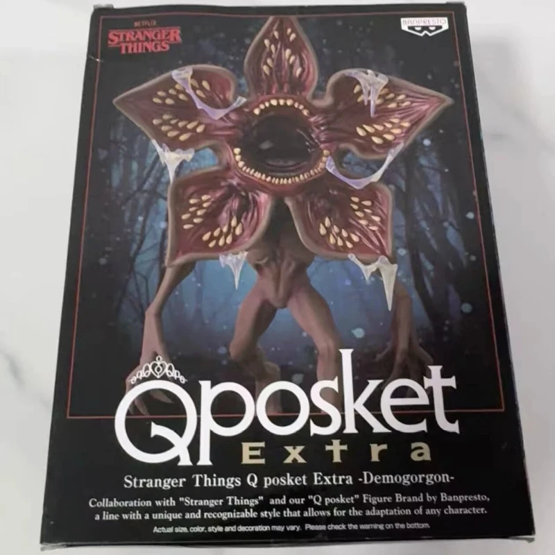 

New Bandai Glasses Factory Stranger Things Demon God Demon King Qposket Figurine