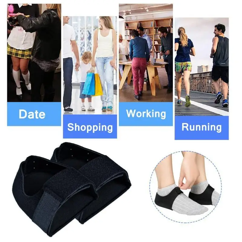 High Quality Gel Silicone Heel Protector Sleeve Heel Pads He