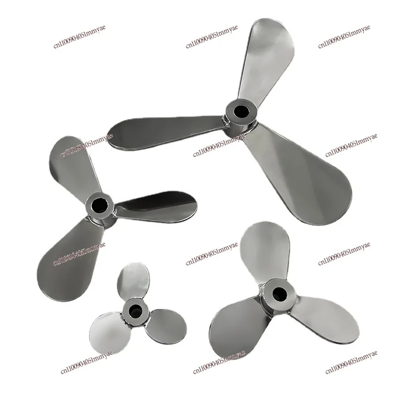 

High Quality Stainless Steel Three Blade Spiral Impeller Stirring Paddle Machine Head Disperses Large Size Diameter
