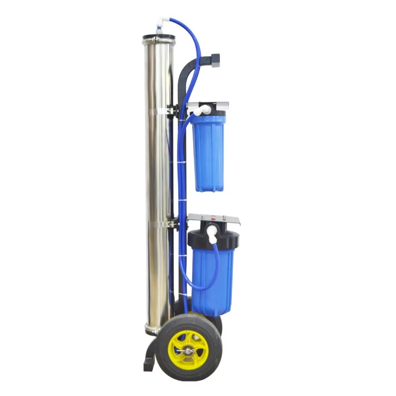 

Applicable to Portable Stainless Steel 3-Stage RO/DI System for Window Cleaning and Car Wash Water Treatment Machinery