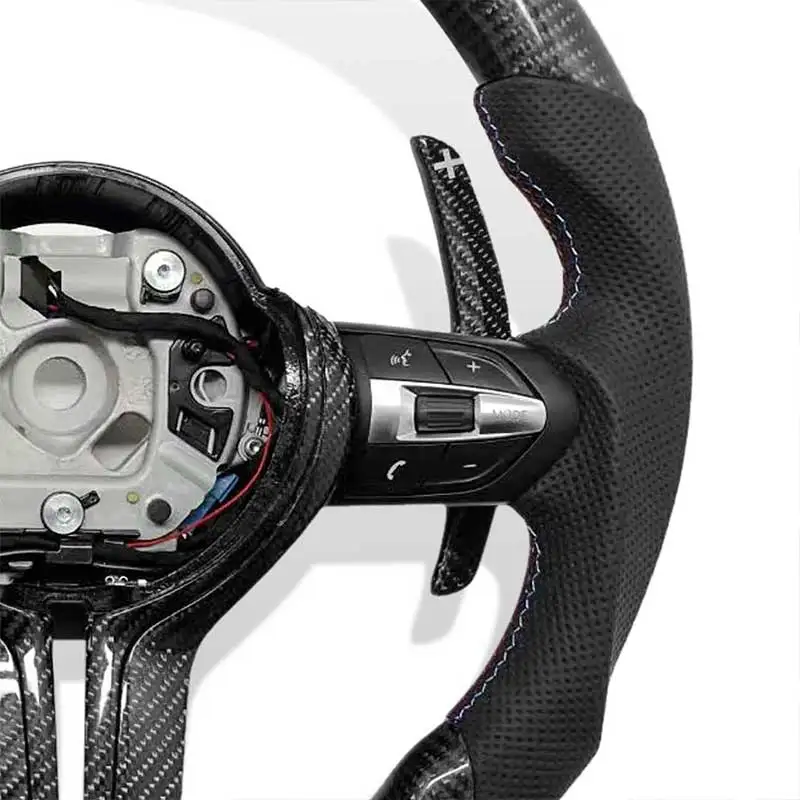 Carbon Fiber LED Steering Wheel for BMW F30 F10 F20 F11 F31 F34 F32 F33 F36 F22 F23 F46 F80 M3 M6 Steering Wheel Car Accessories