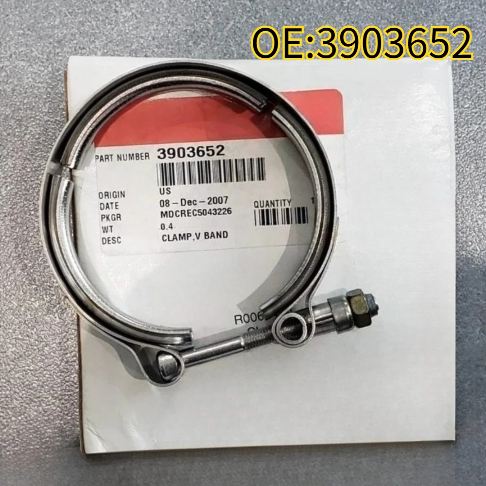 

High quality New For 3903652 OEM V-Band Clamp HX35 Turbo Outlet For Cummins 6BT 5.9 Dodge Ram 89-02
