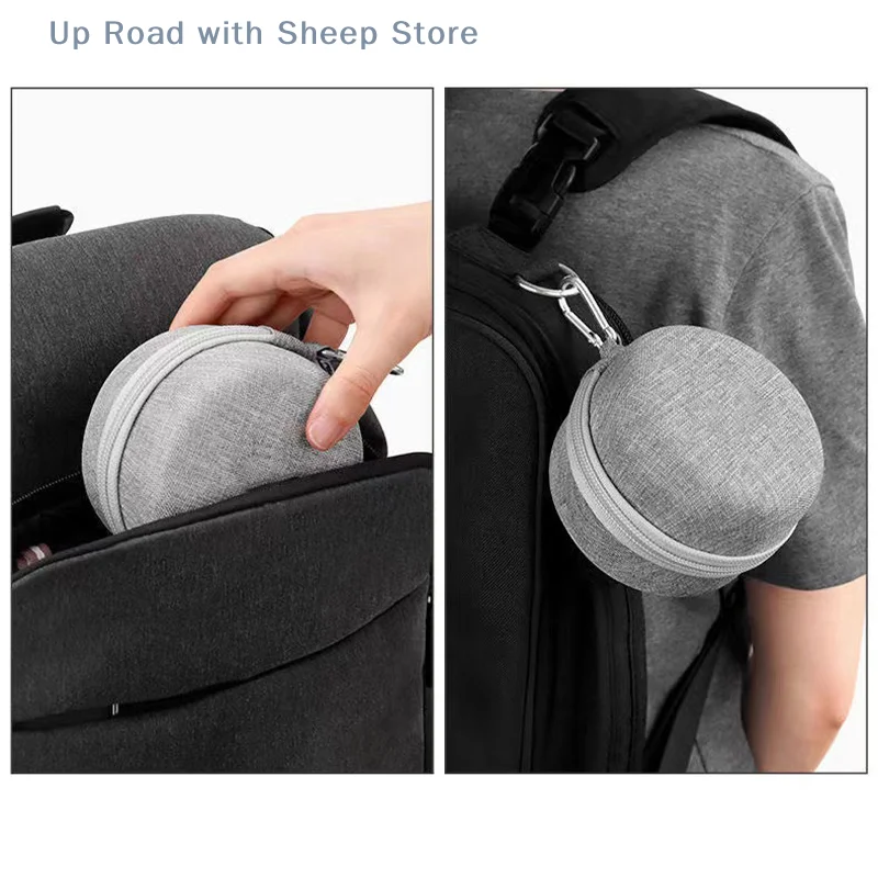 1 pc eva relógio caso de viagem organizador de armazenamento portátil resistente ao choque à prova dwaterproof água smartwatches caixa recipiente com zíper