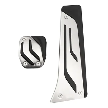 ל-BMW M2 M3 M4 M5 M6 I3 I8 פדל התאמה לרכב פדל בלם רגל מנוחה פדלים ללא קידוח כיסוי אביזרים מפלדת אל-חלד